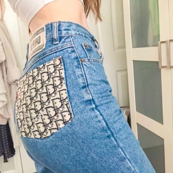 Dior Denim - Vintage Dior Rego Reworked High-rise High Waisted Jeans